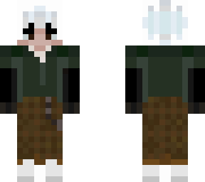sage green with brown
