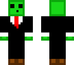 slime in a tuxedo