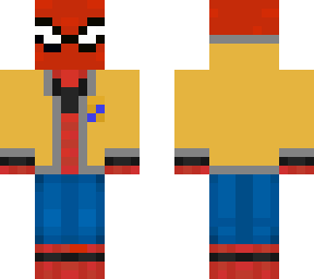 spiderman home coming with yellow jacket