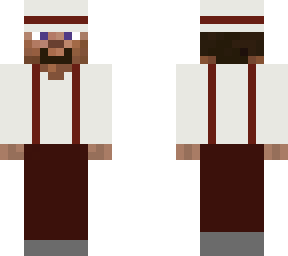 steve in suspenders also maybe my new skin
