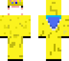 technoblade using hazmat suit