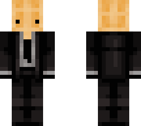 waffle in fancy suit