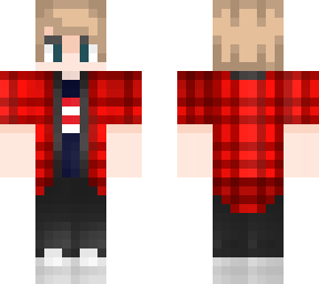 america flannel boy