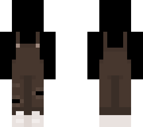 black dummy with overalls