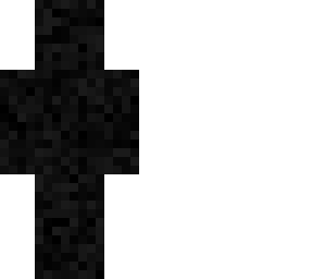 black wool on front