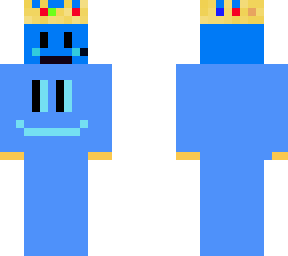 blue crown cool boi