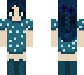 blue girl