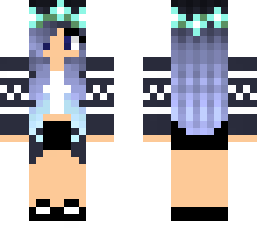 blue girl