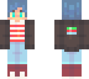 blue haired boy (slim)