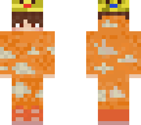 boy skin with crown