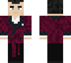 burgundy smoking jacket
