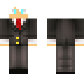 business man with white hair