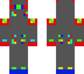 computer man and ranbow[new]