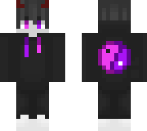 devil horns (dark red) galaxy hoodie