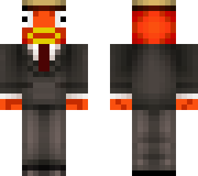 fish in suit