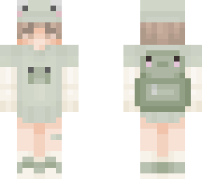 frog backpack boy
