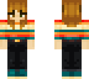 ginger nihachu sweater | Minecraft Skin
