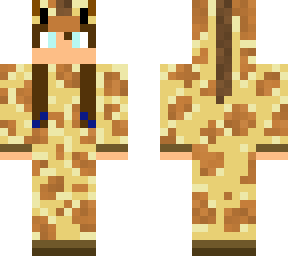 girl in giraffe onesie