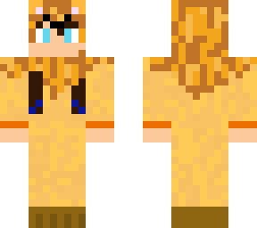 girl in lion costume