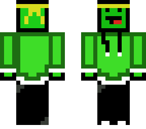 green cabey with headband