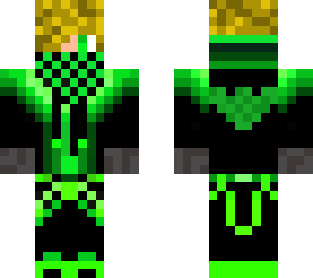 green hoodie