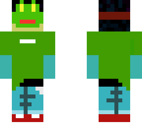 guy in frog mask