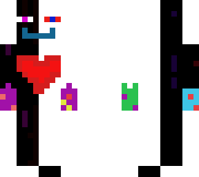 half enderman and half unknown (slim)