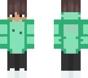 hoodie boy but green!