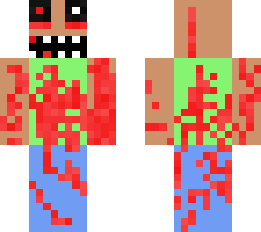 horror noob (updated) with removable demon form!