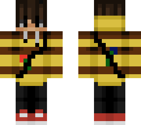 me with a bee costume