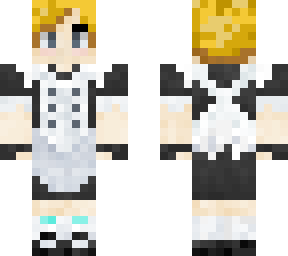 moi in a maid dress
