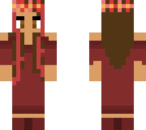 my best friend grace in a red dress