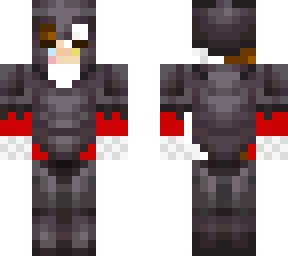 my first skin w/ netherite