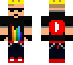 my minecraft king skin