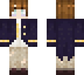 my oc with a uniform ;d