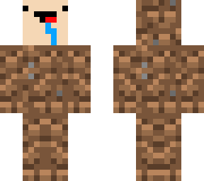noob dressed up as dirt