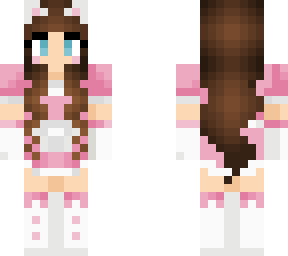pink cat girl
