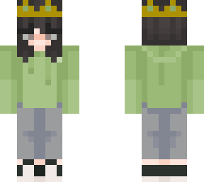 plain green hoodie