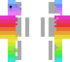 rainbow skin