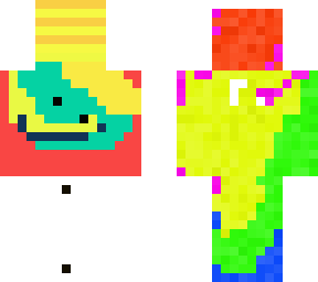 snowman but colorful