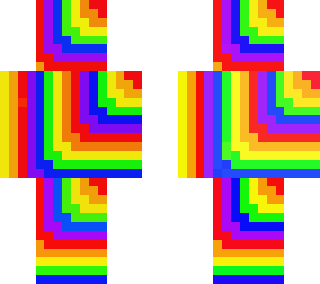 weird rainbow