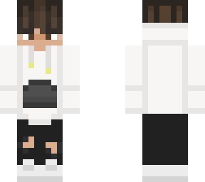 another boy in a white hoodie