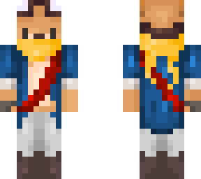 axo's fox skin (with uniform)