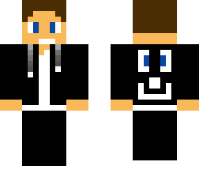basic black minecraft skin