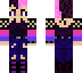 bi emo devil lady