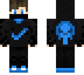 blue nike boy