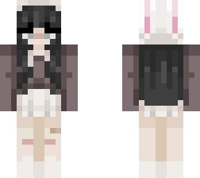 bunny hat (dark brown)