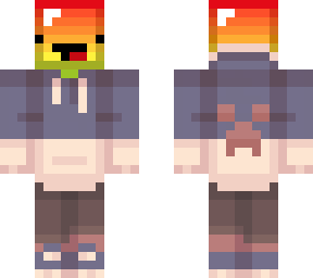 creeper hoodie rainbow derp (classic)