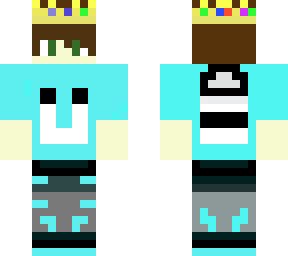 cute cyan boy