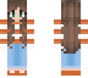 cute orange and white shirt